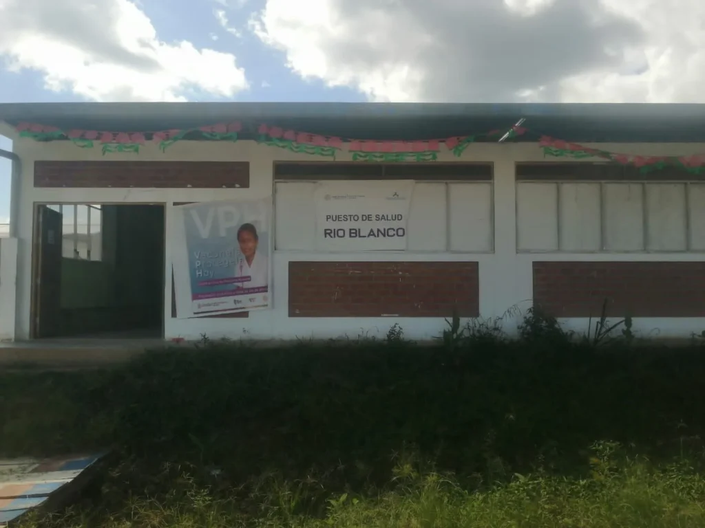 Puesto de Salud Rio Blanco en Nuevo Progreso, San Martin