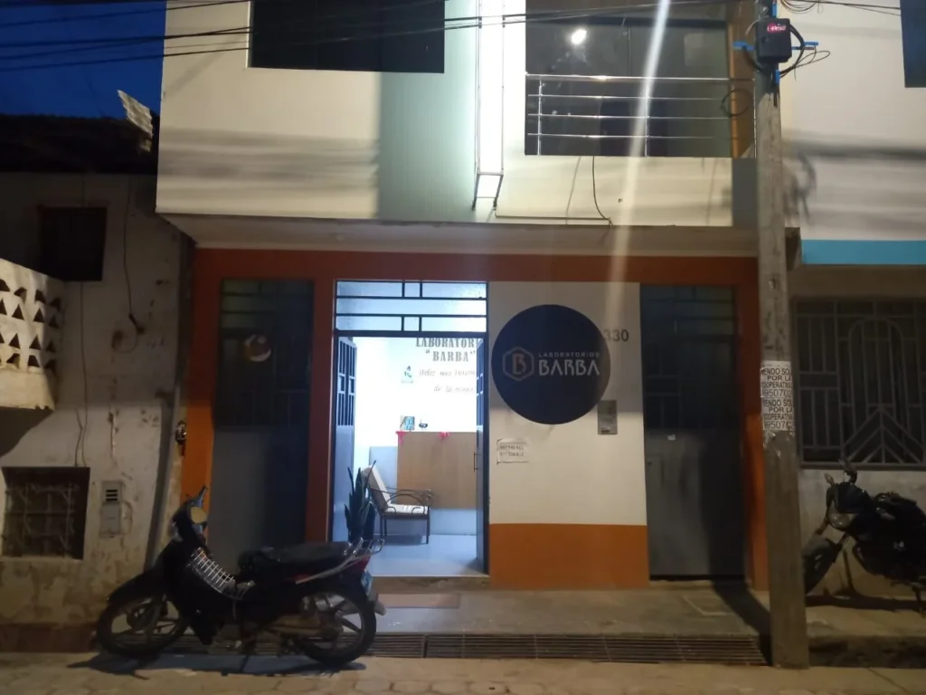 Laboratorio Barba en San Ignacio, Cajamarca