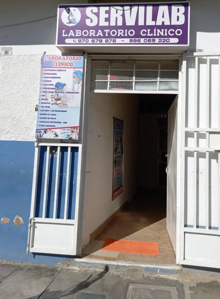 Laboratorio Clínico Servilab en Jaen, Cajamarca