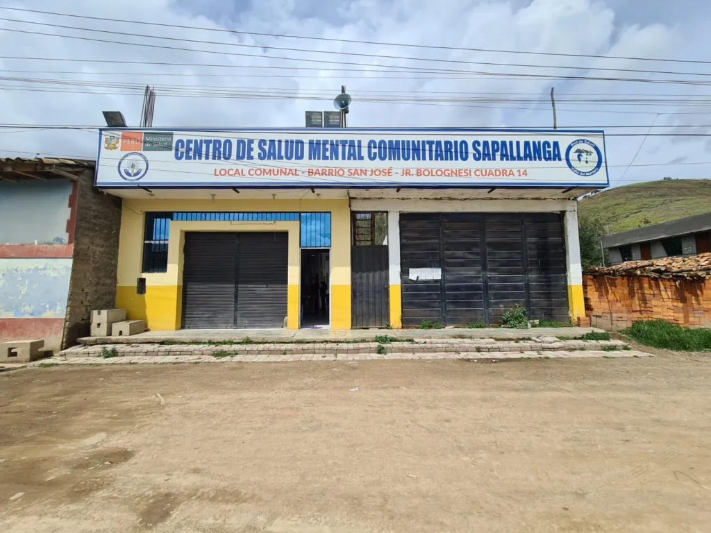 Centro de Salud Mental Comunitario Sapallanga en Junin