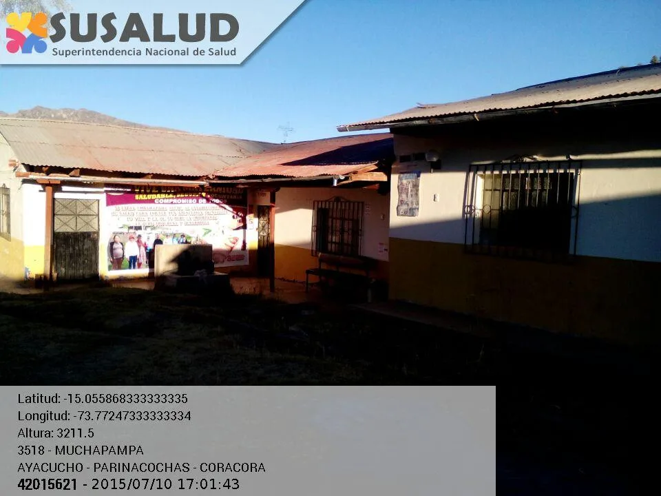 Puesto de Salud Muchapampa en Coracora, Ayacucho