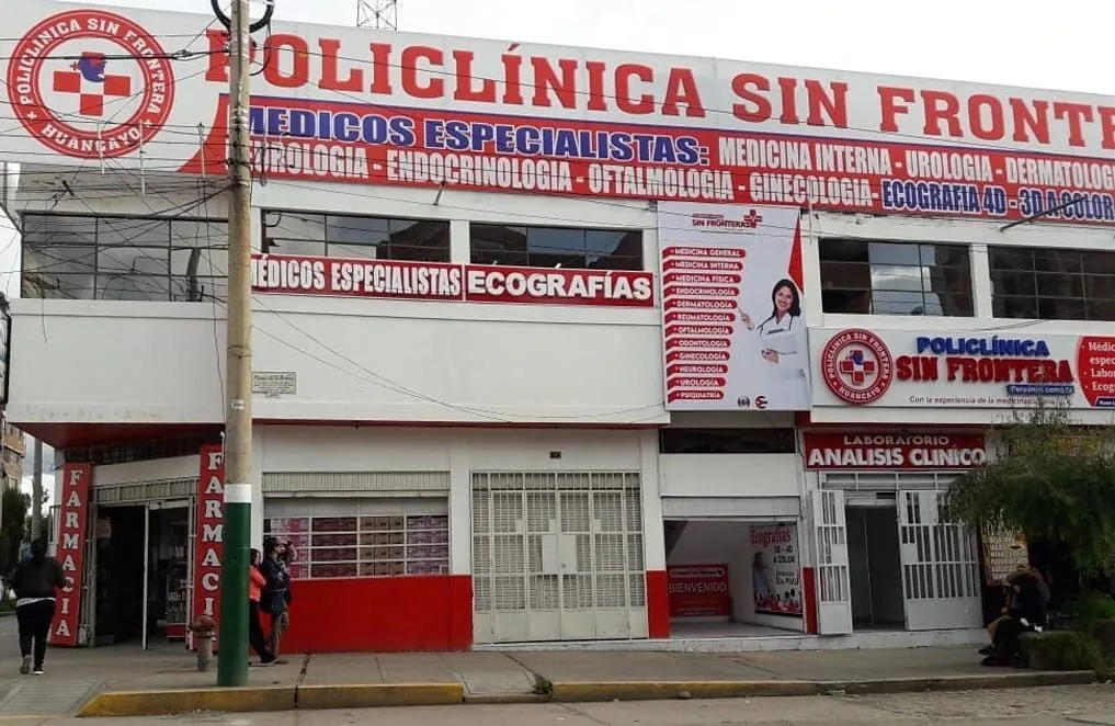 Policlinica Medicos sin Fronteras en Huancayo, Junin