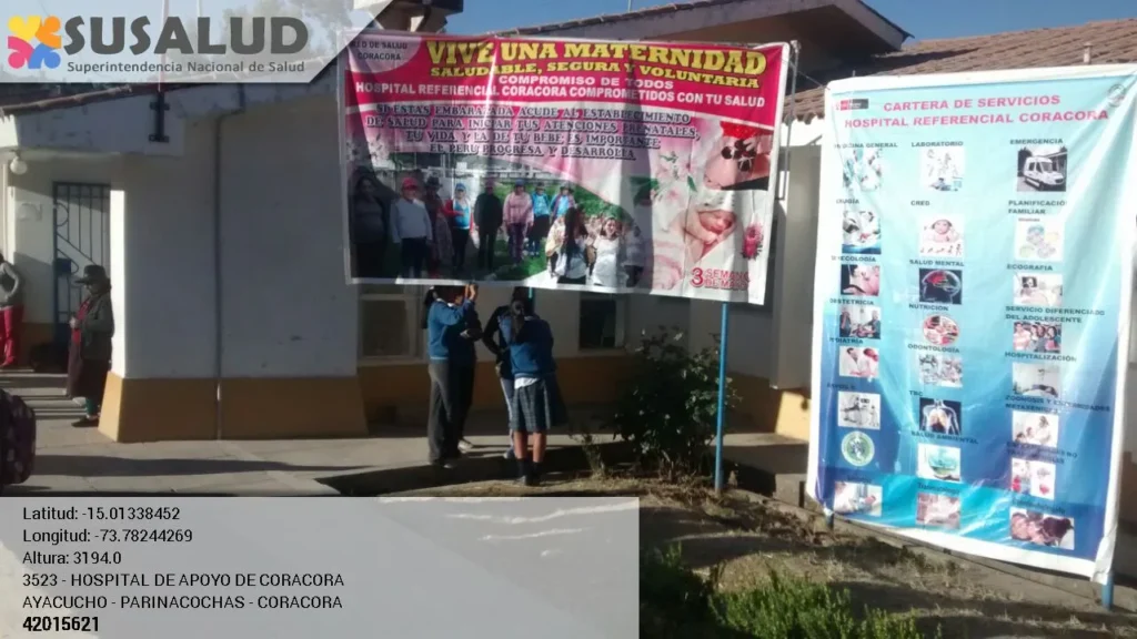 Hospital de Apoyo de Coracora en Ayacucho