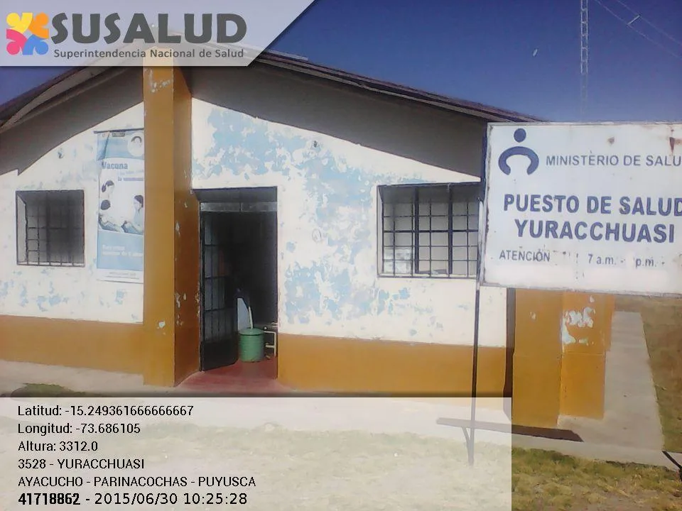 Puesto de Salud Yuracchuasi en Puyusca, Ayacucho