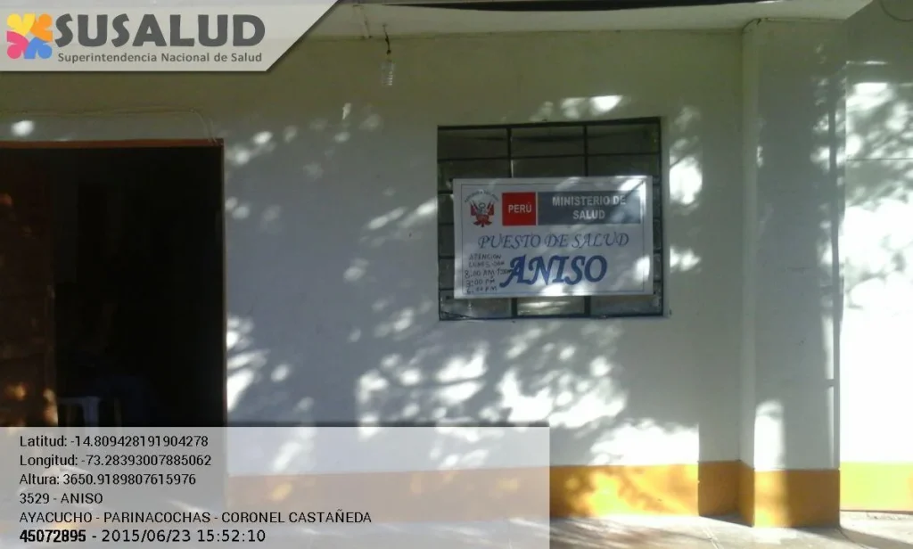 Aniso en Coronel Castañeda, Ayacucho