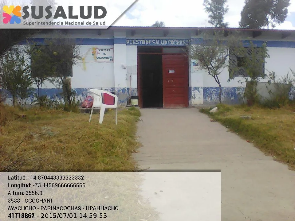Puesto de Salud Ccochani en Upahuacho, Ayacucho