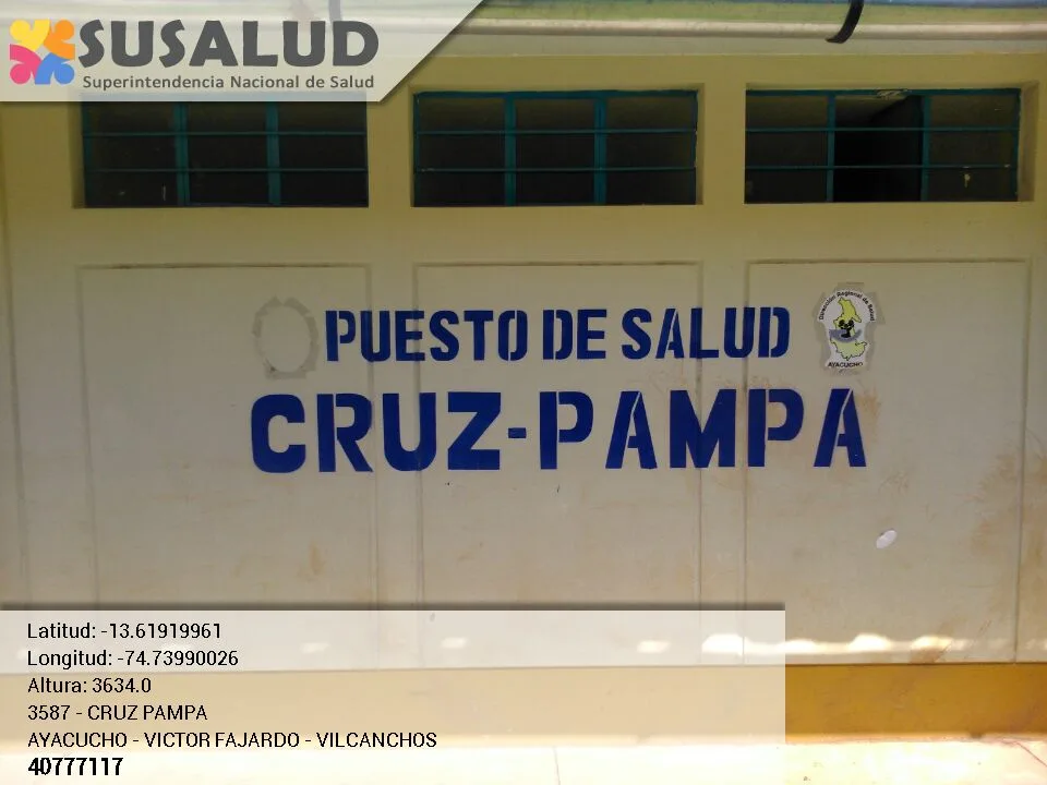 Puesto de Salud Antacocha en Vilcanchos, Ayacucho