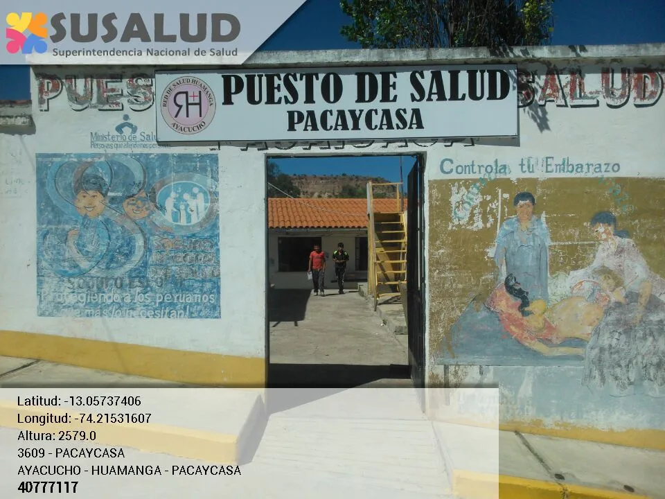 Puesto de Salud Pacaycasa en Ayacucho