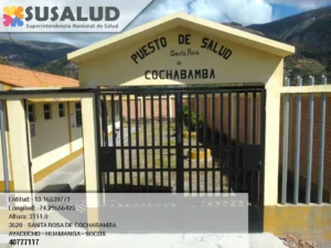 Puesto de Salud Santa Rosa de Cochabamba