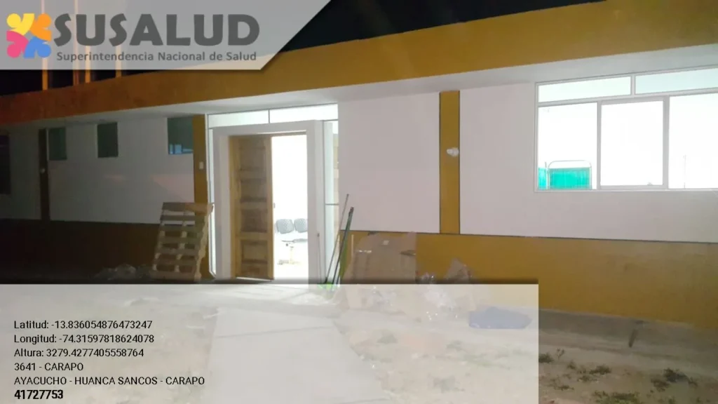 Puesto de Salud Carapo en Ayacucho