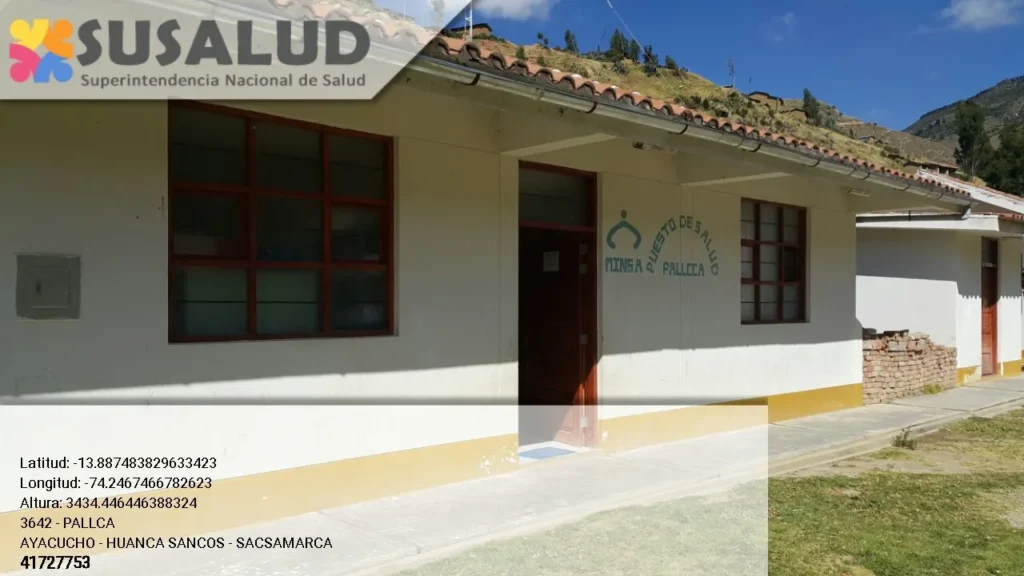 Puesto de Salud Pallca en Sacsamarca, Ayacucho