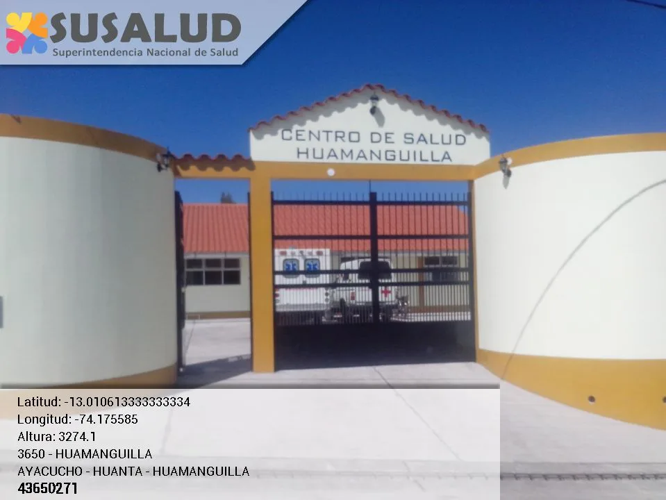 Centro de Salud Huamanguilla en Ayacucho