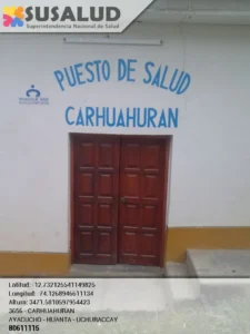 Puesto de Salud Carhuahuran