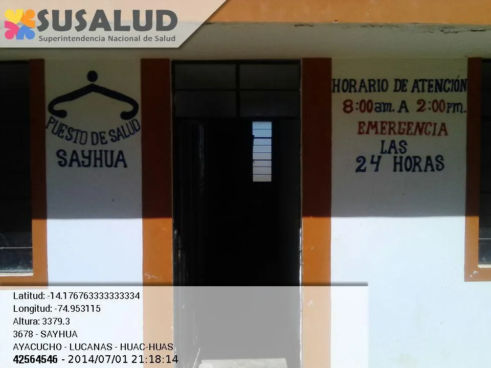 P.s Sayhua en Huac-huas, Ayacucho