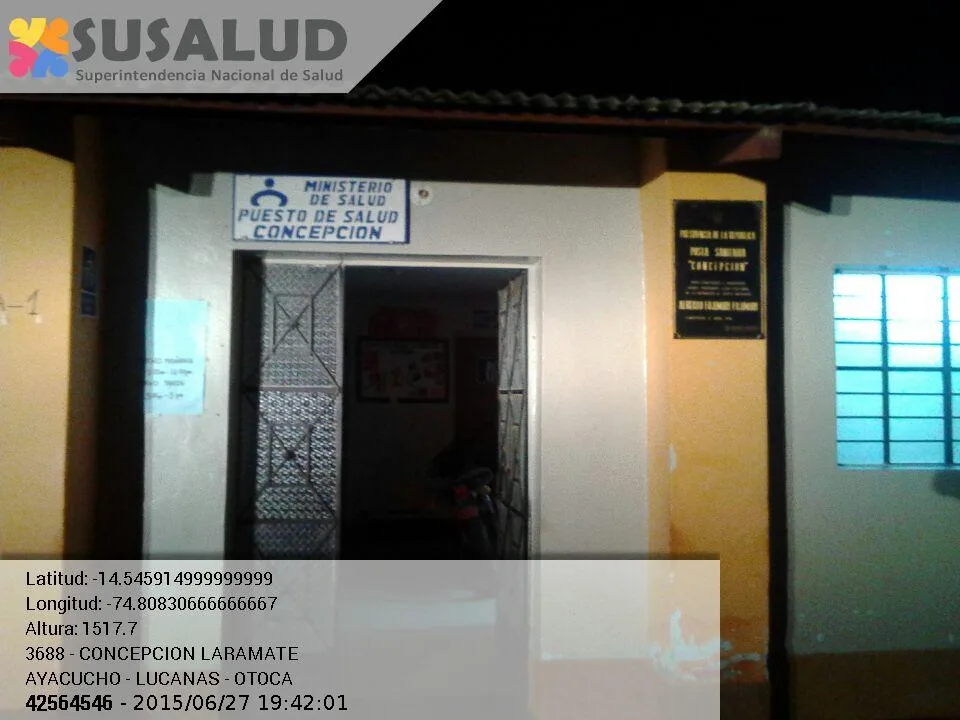 Puesto de Salud Concepcion Laramate en Otoca, Ayacucho