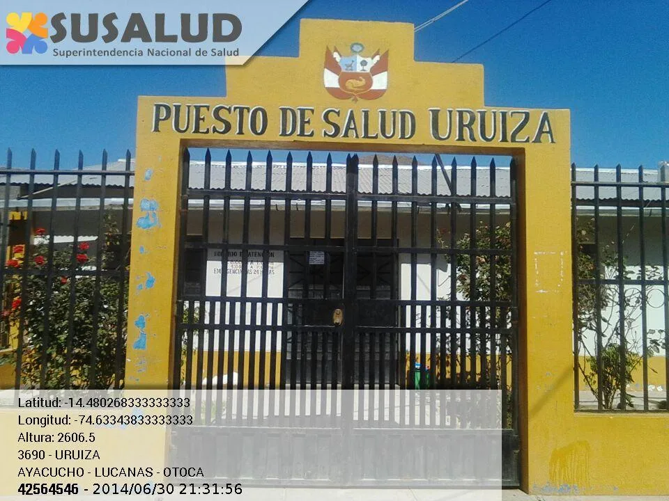 Puesto de Salud Uruiza en Otoca, Ayacucho