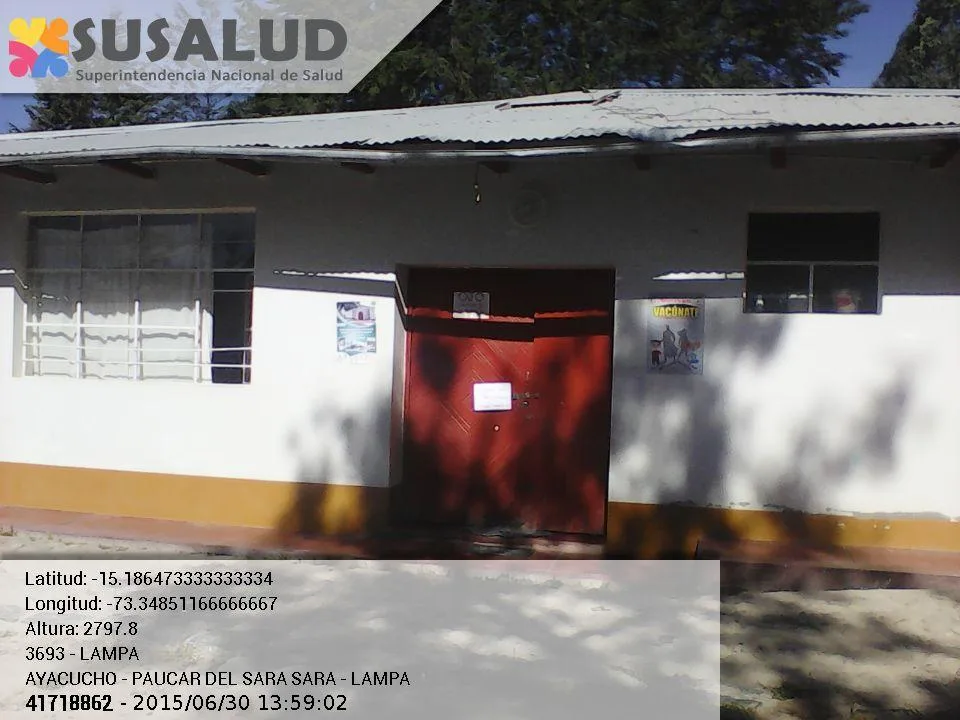 Puesto de Salud Lampa en Ayacucho