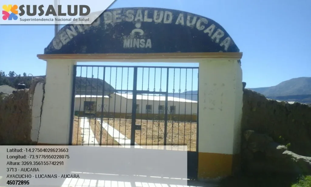 Centro de Salud Aucara en Ayacucho