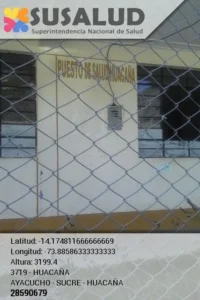 Puesto de Salud Huacaña
