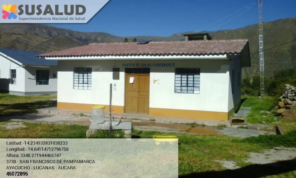 Puesto de Salud San Francisco de Pampamarca en Aucara, Ayacucho