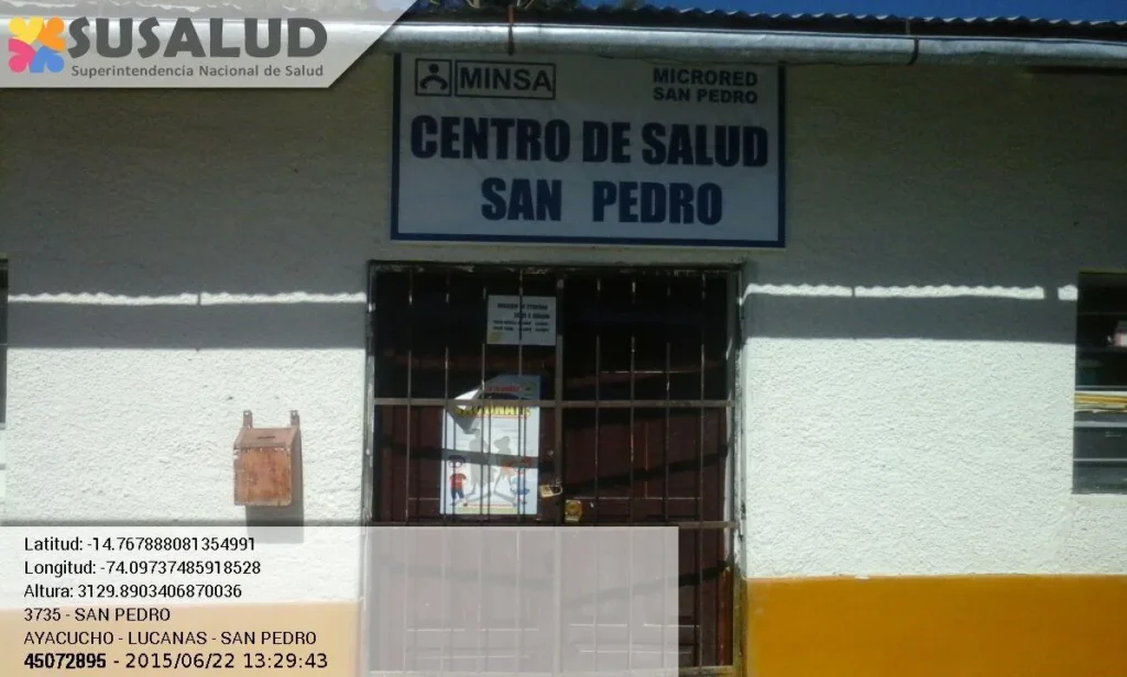 Centro de Salud San Pedro en Ayacucho