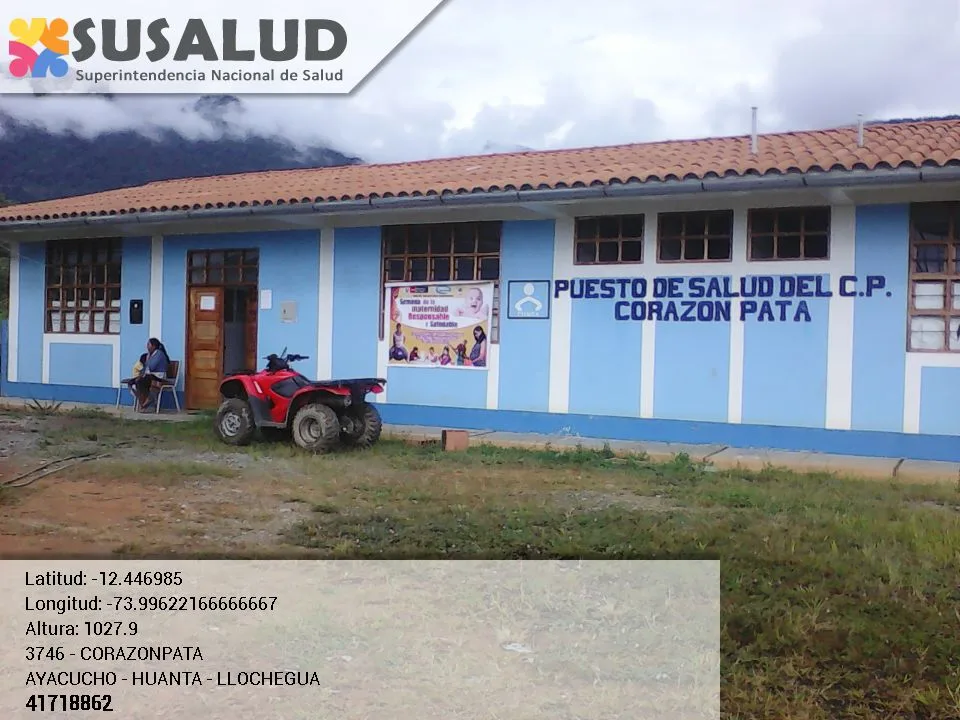 Puesto de Salud Corazonpata en Llochegua, Ayacucho