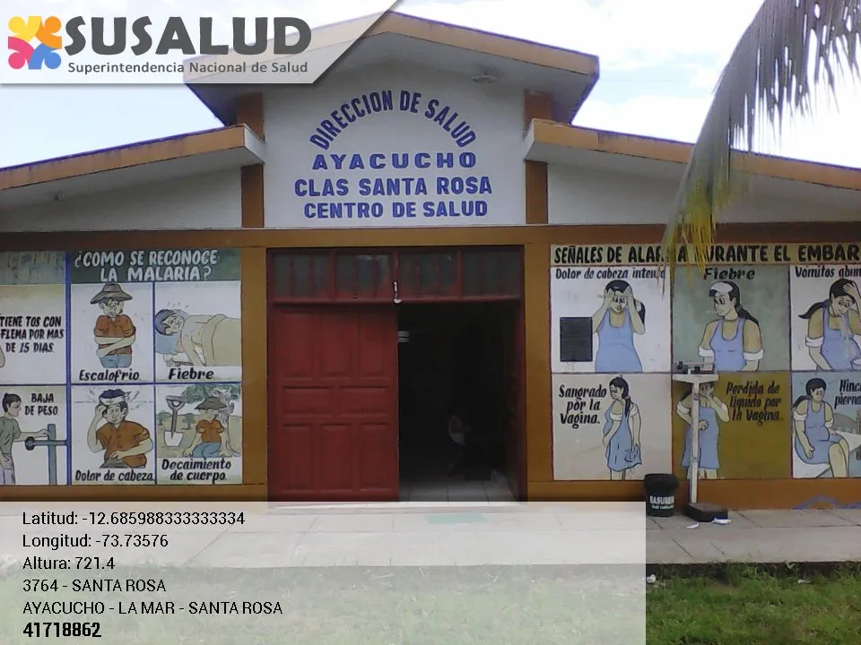 Centro de Salud Santa Rosa en Ayacucho