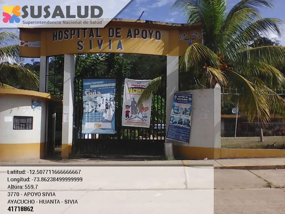 Hospital de Apoyo Sivia en Ayacucho