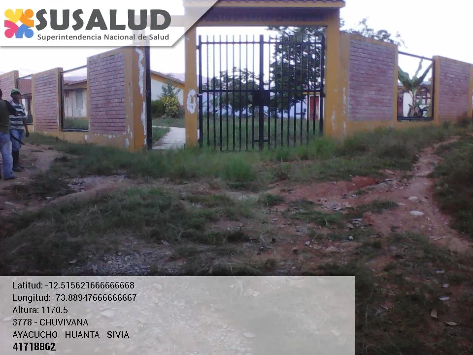 Puesto de Salud Chuvivana en Sivia, Ayacucho