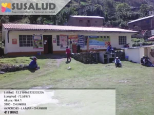 Centro de Salud Chungui