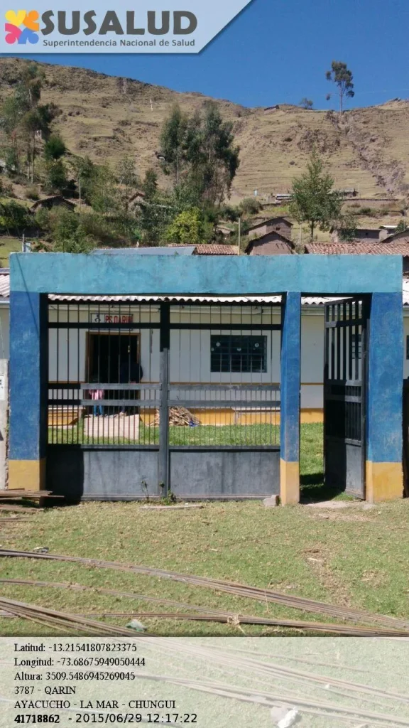 Puesto de Salud Qarin en Chungui, Ayacucho