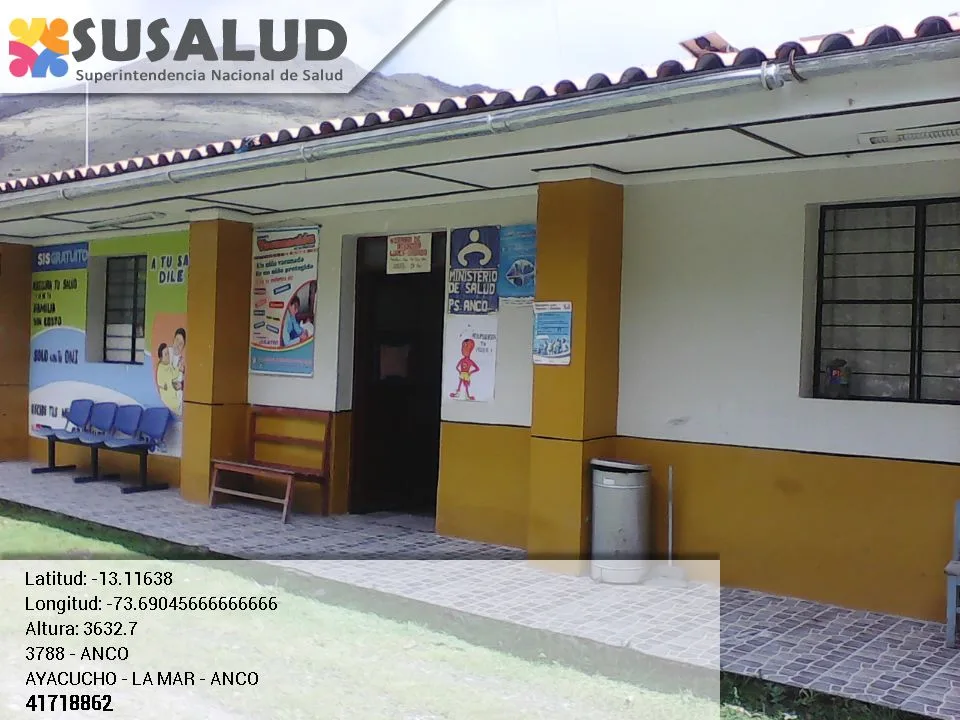Puesto de Salud Anco en Ayacucho