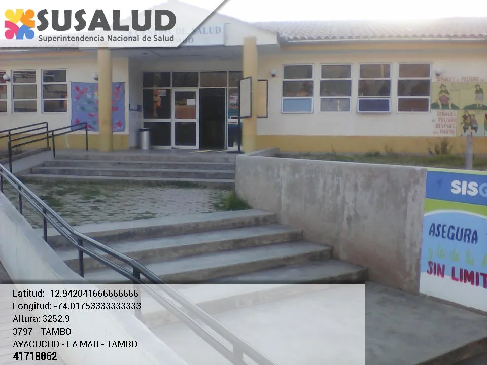 Centro de Salud Tambo en Ayacucho