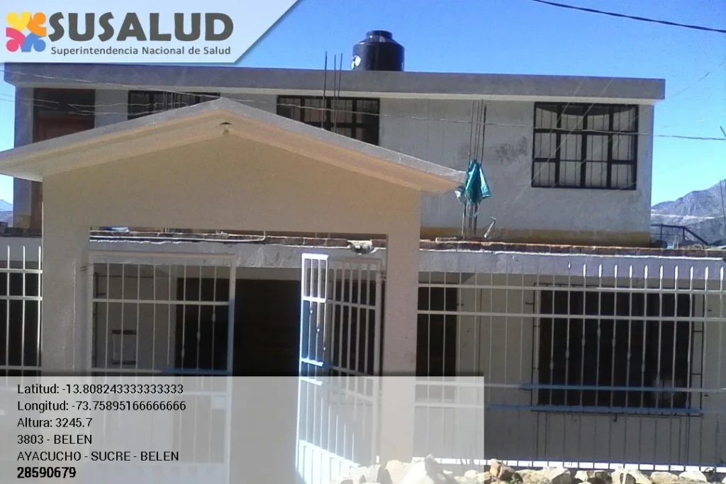 Puesto de Salud Belen en Ayacucho