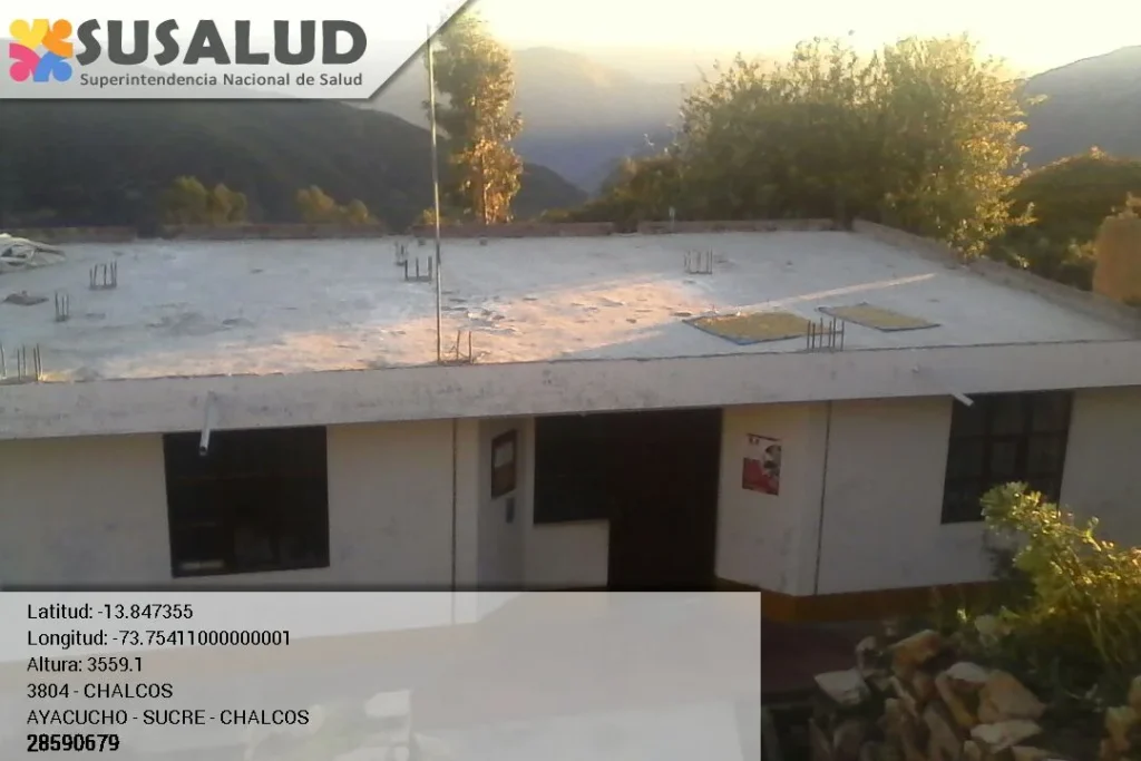 Puesto de Salud Chalcos en Ayacucho