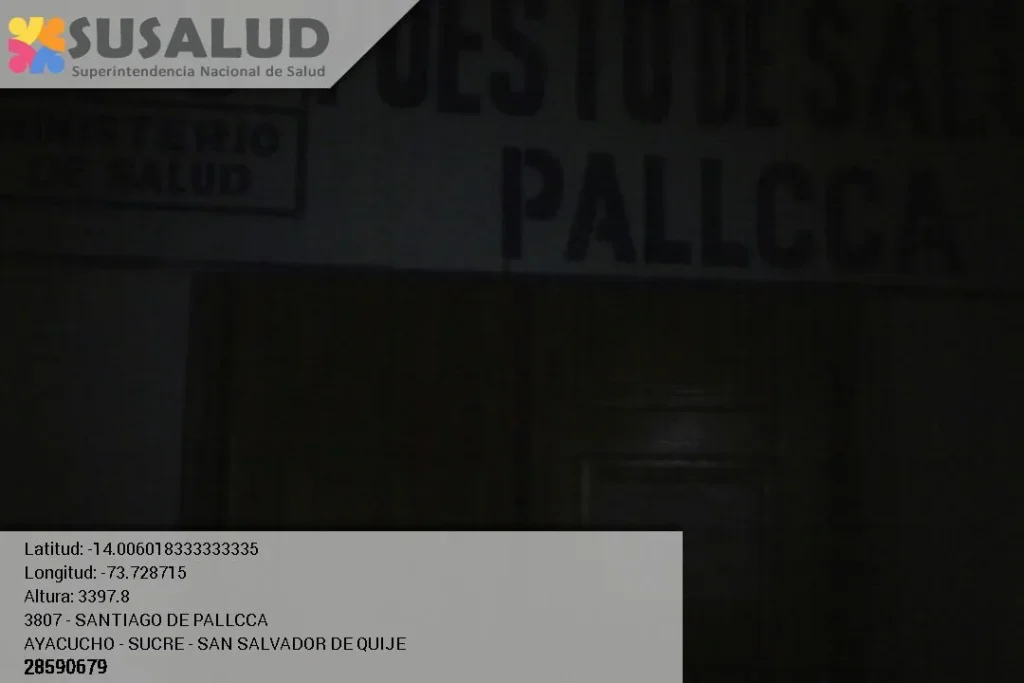 Puesto de Salud Santiago de Pallcca en San Salvador de Quije, Ayacucho