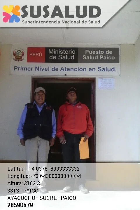 Puesto de Salud Paico en Ayacucho