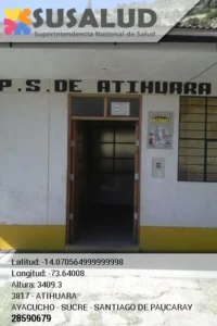 Puesto de Salud Atihuara