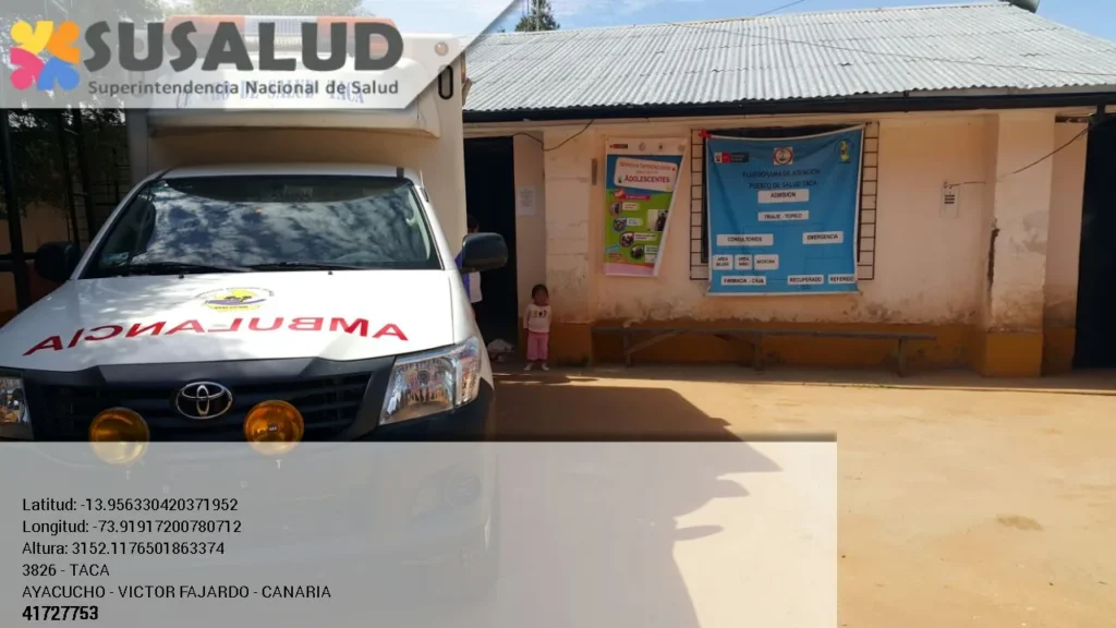 Puesto de Salud Taca en Canaria, Ayacucho