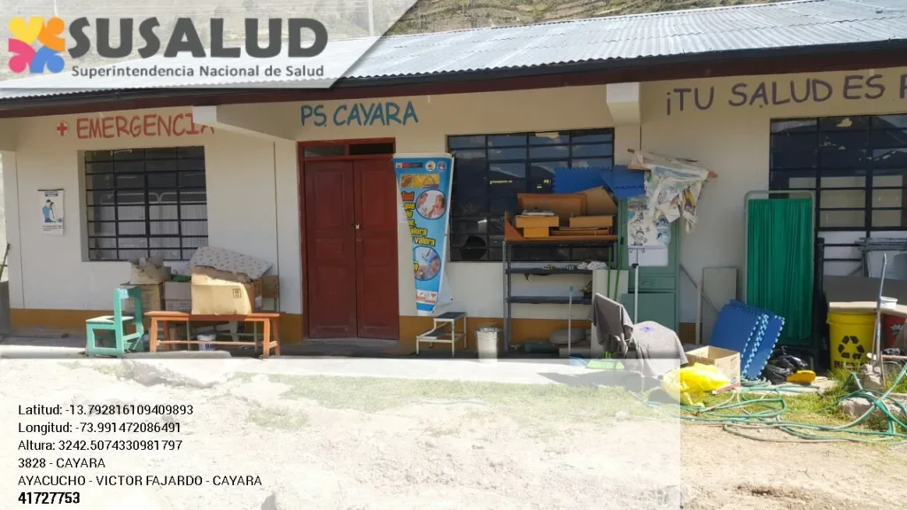 Puesto de Salud Cayara en Ayacucho