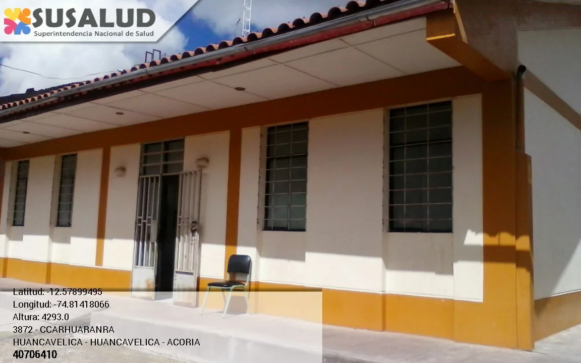 Ccarhuaranra en Acoria, Huancavelica