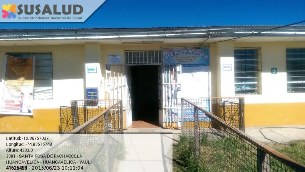 Santa Rosa de Pachacclla en Yauli, Huancavelica