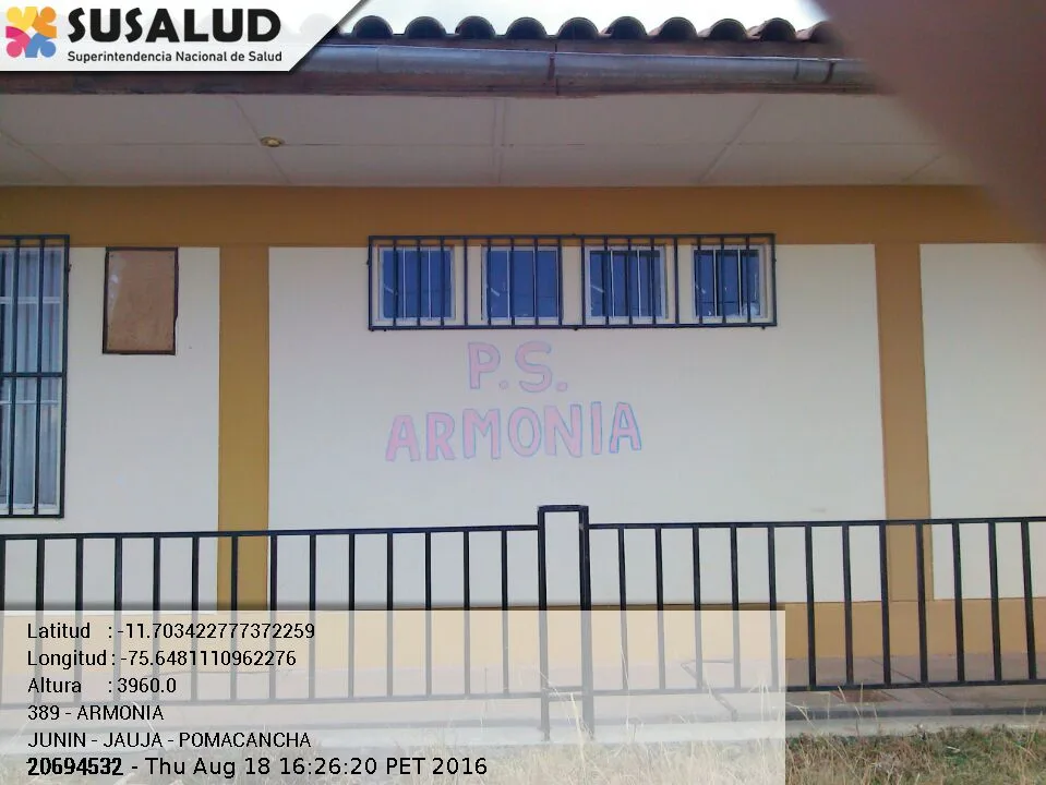 Armonia en Pomacancha, Junin