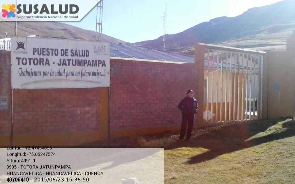 Totora Jatunpampa en Cuenca, Huancavelica