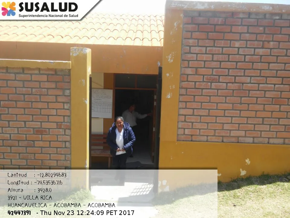 Puesto de Salud de Villa Rica en Acobamba, Huancavelica