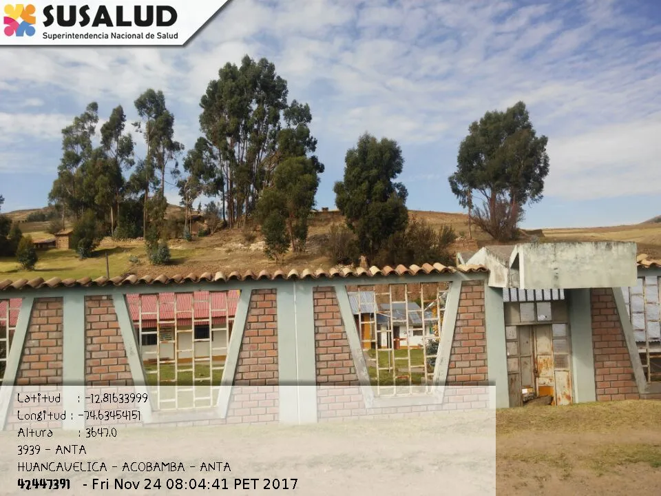 Centro de Salud Anta en Huancavelica