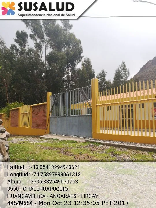 Challhuapuquio en Lircay, Huancavelica