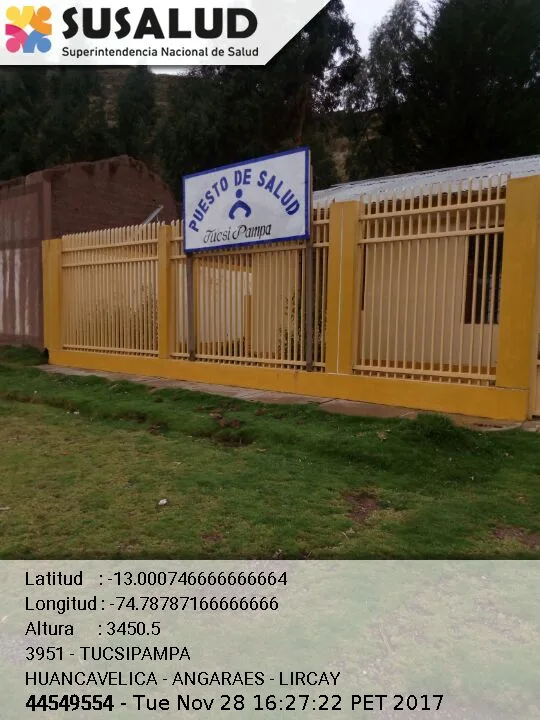 Tucsipampa en Lircay, Huancavelica