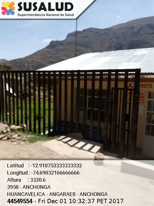 Anchonga en Huancavelica
