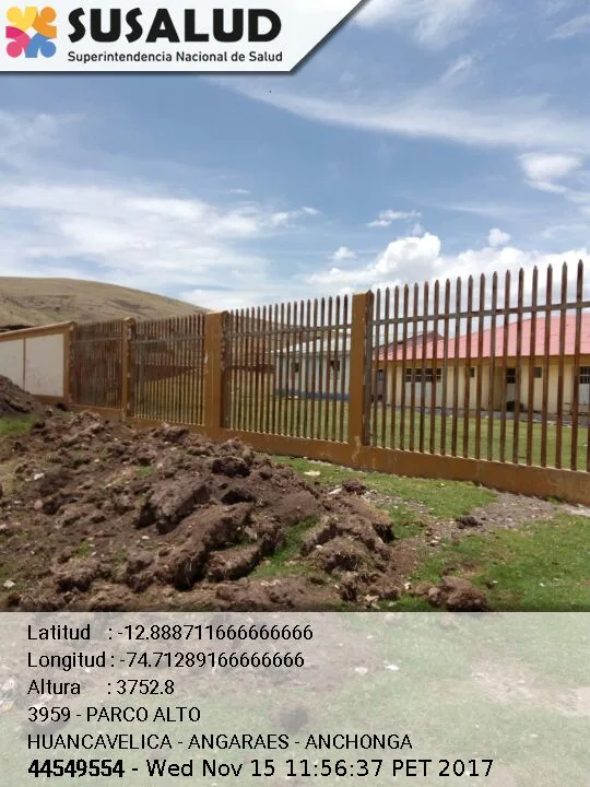Parco Alto en Anchonga, Huancavelica